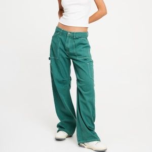 Lioness Miami Vice Pant Forest Green